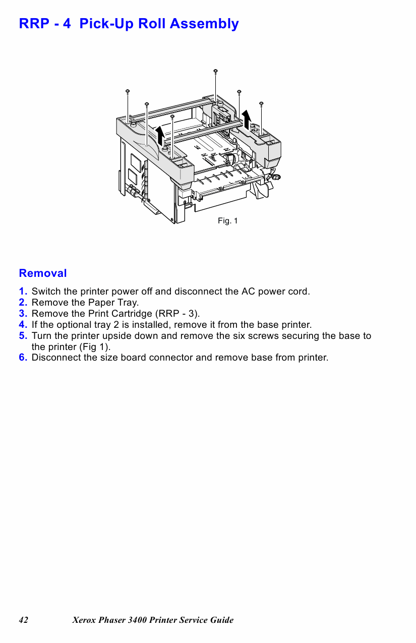 Xerox Phaser 3400 Parts List and Service Manual-4
